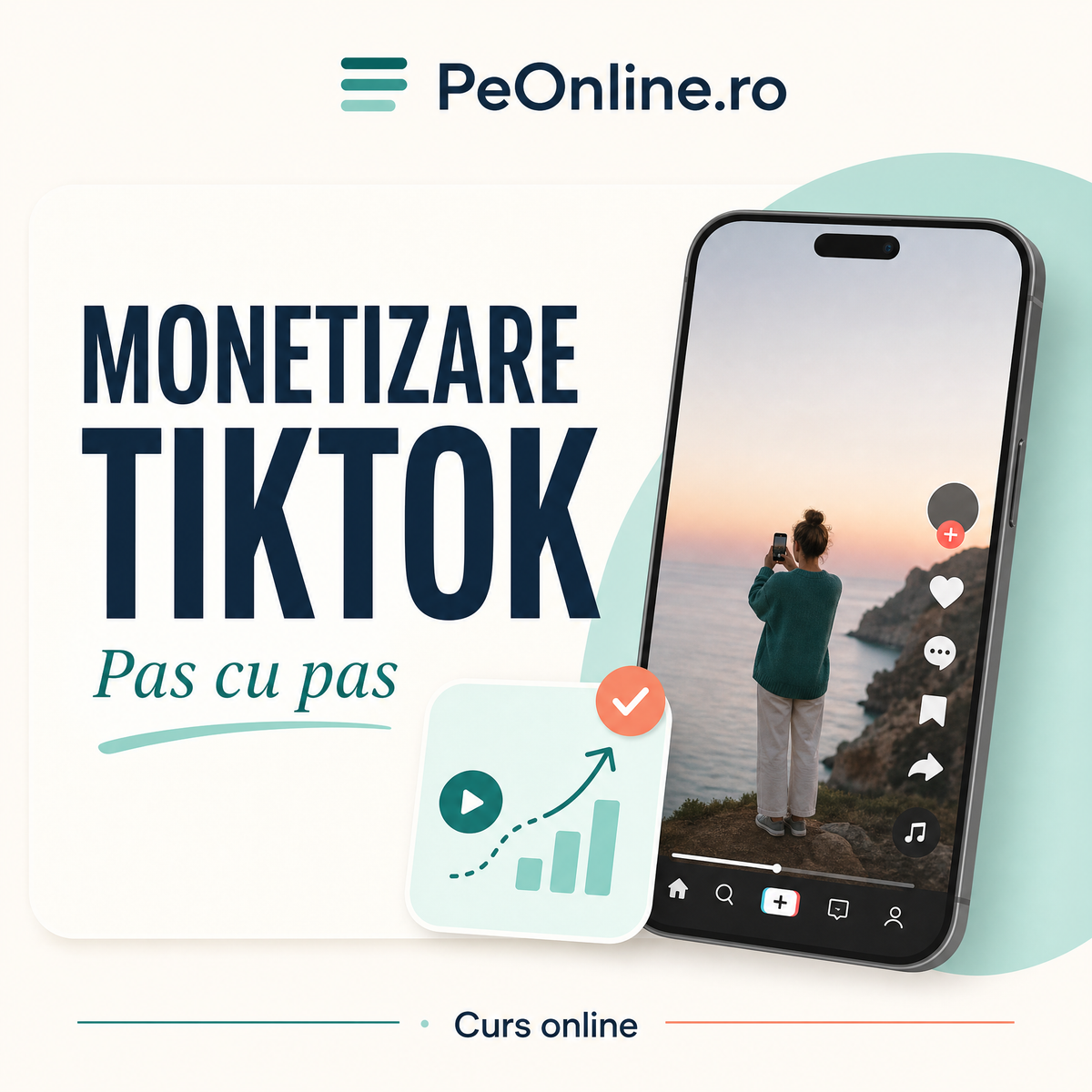 Monetizare TikTok pas cu pas